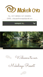 Mobile Screenshot of makelioyanatureresort.com
